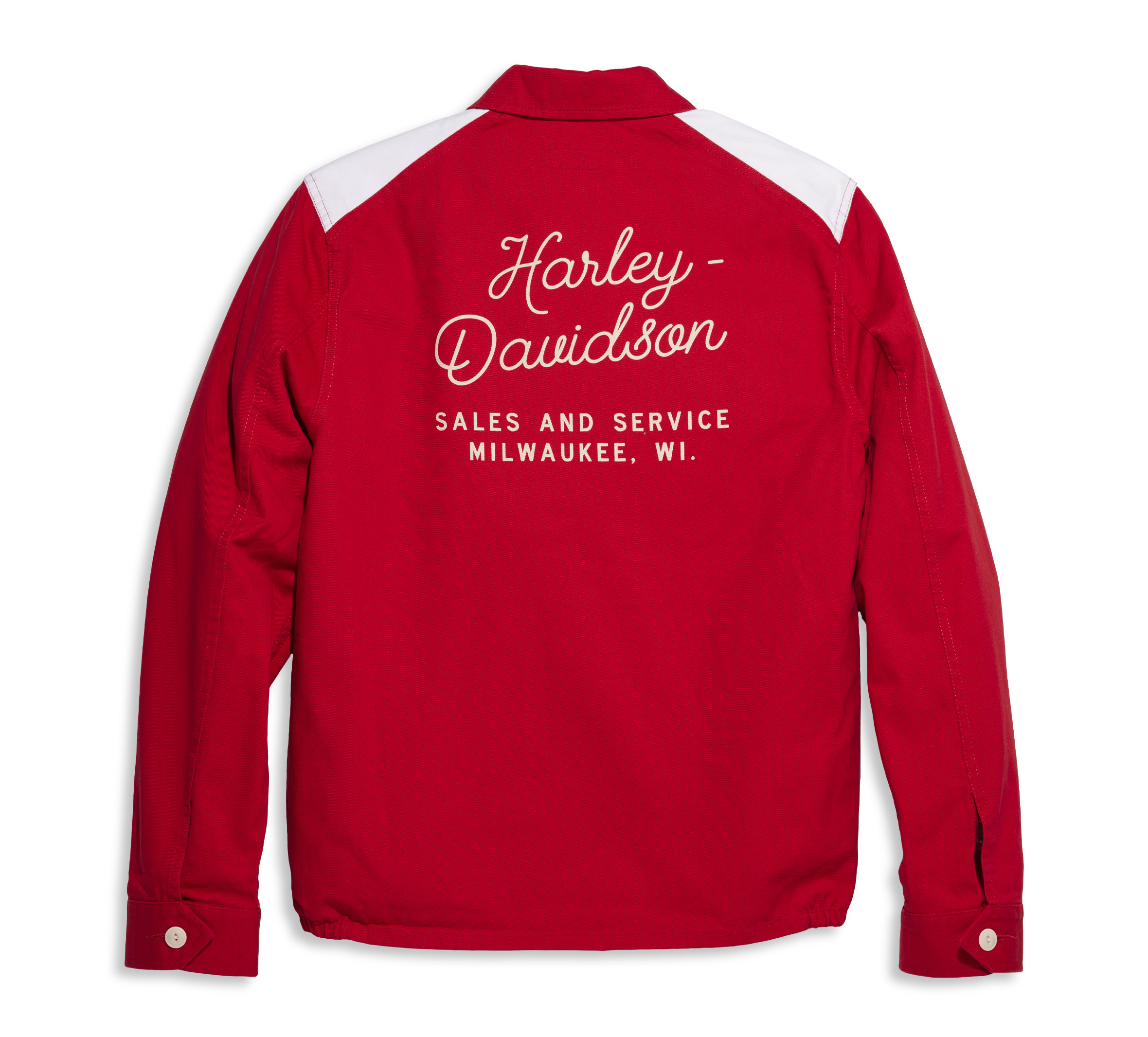 Men's Red Club Jacket - Red | Harley-Davidson USA