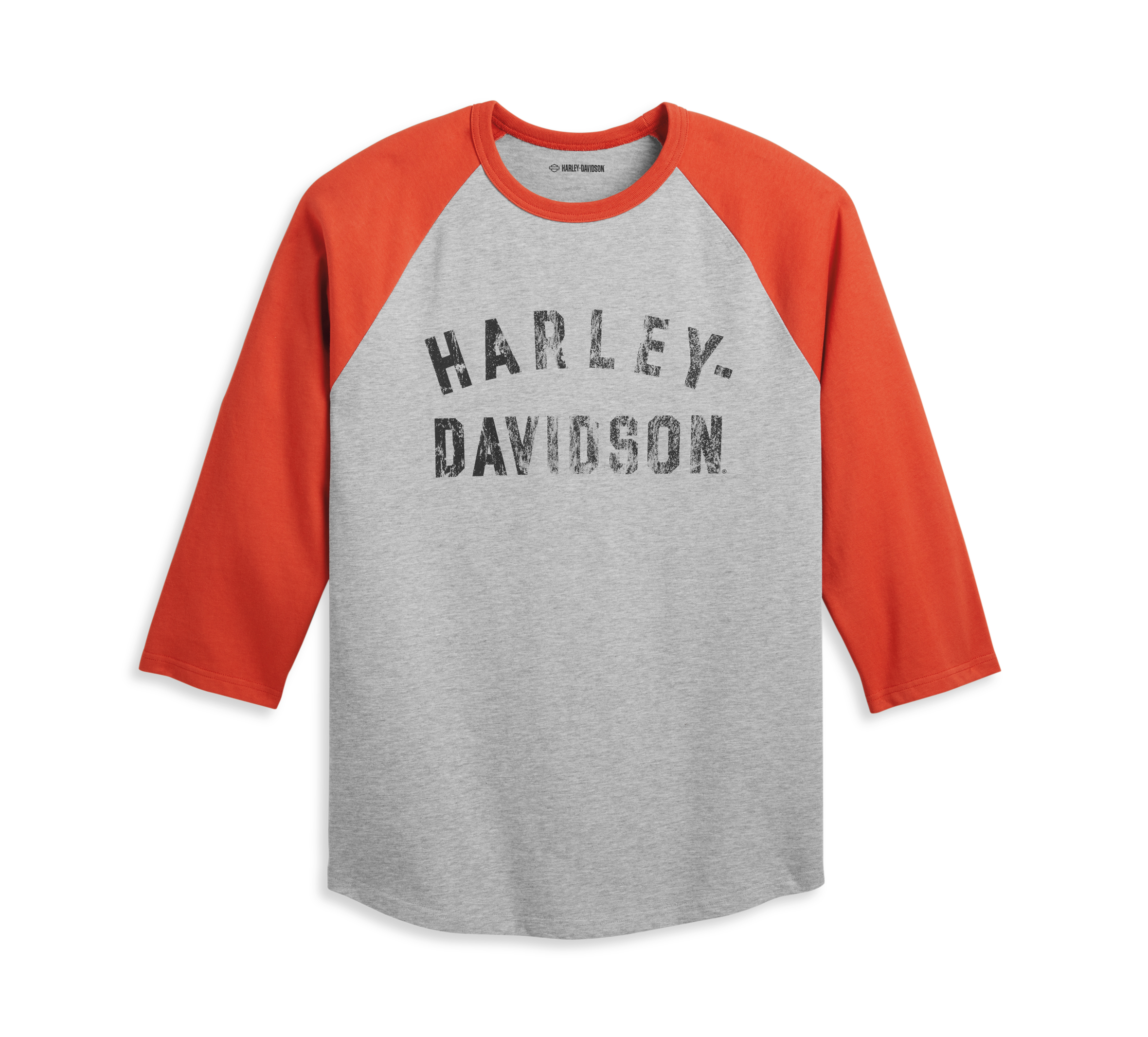 Men's Staple 3/4 Raglan - Colorblock - Grey Heather | Harley