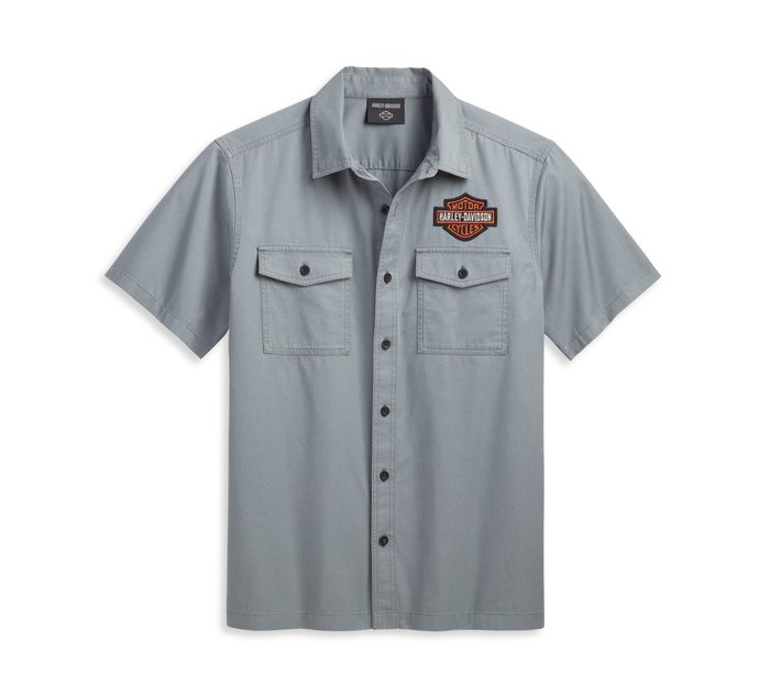 Men's Bar & Shield Short Sleeve Shirt 1