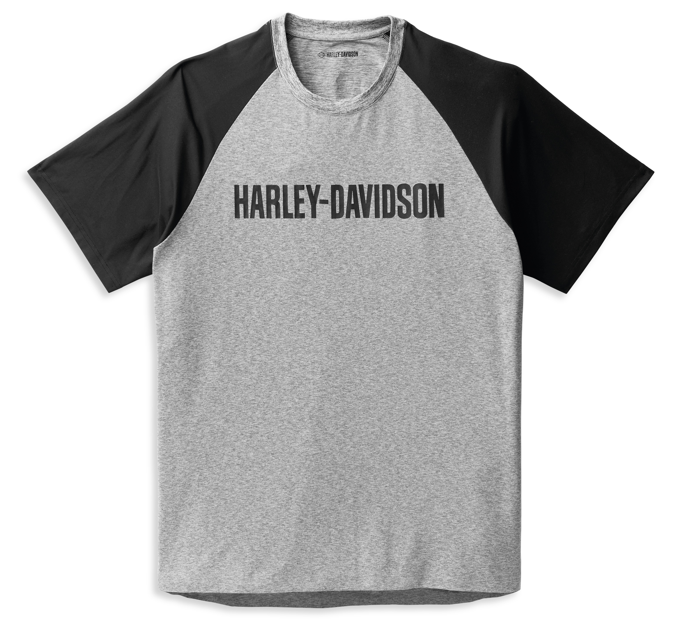 Harley Davidson Mens Over Spray Short Sleeve T Shirt Gray R003801 