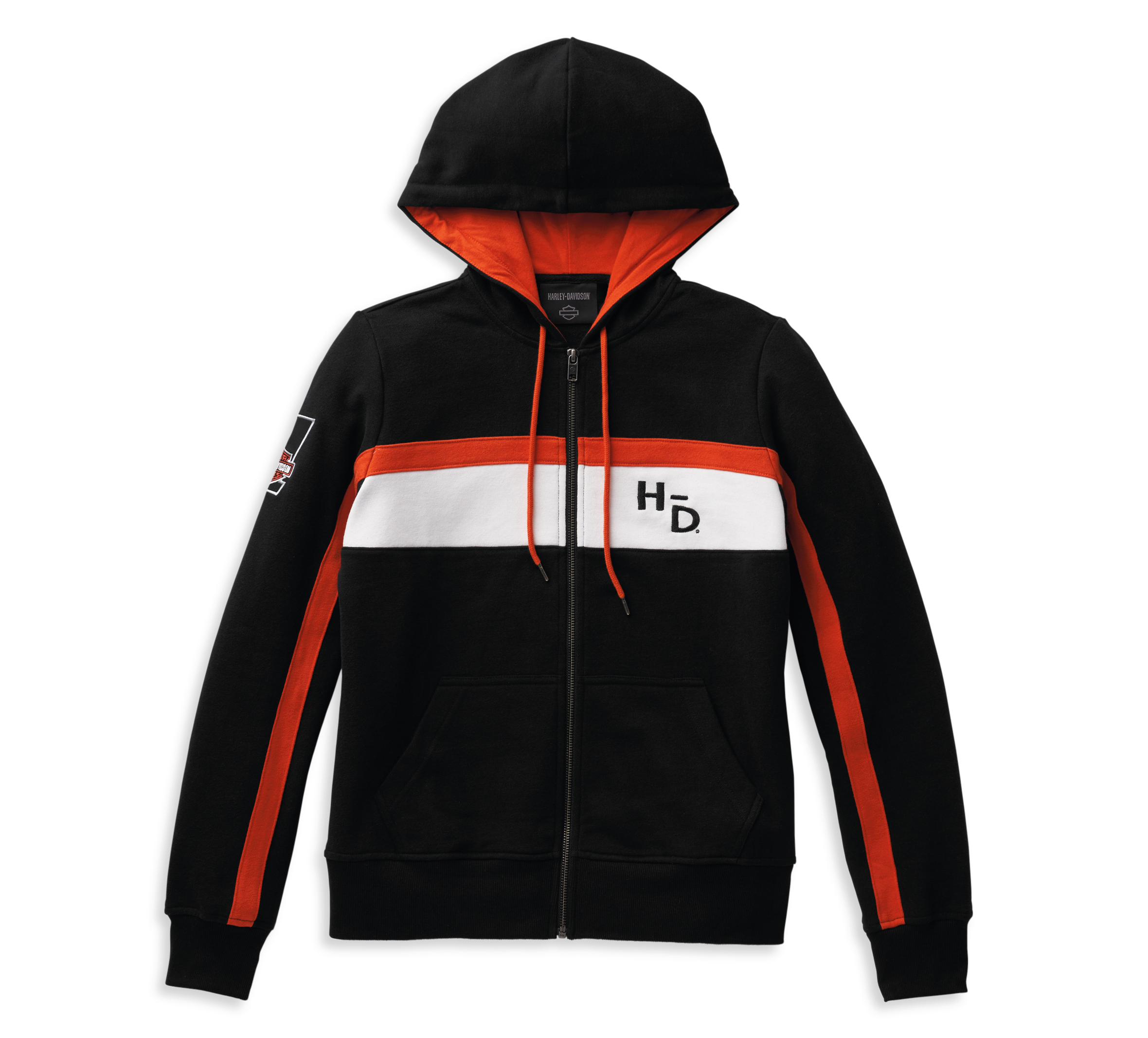 FILA FILA Authentic Performance Orange Regular Hooded Outdoor Jacket Mens S 