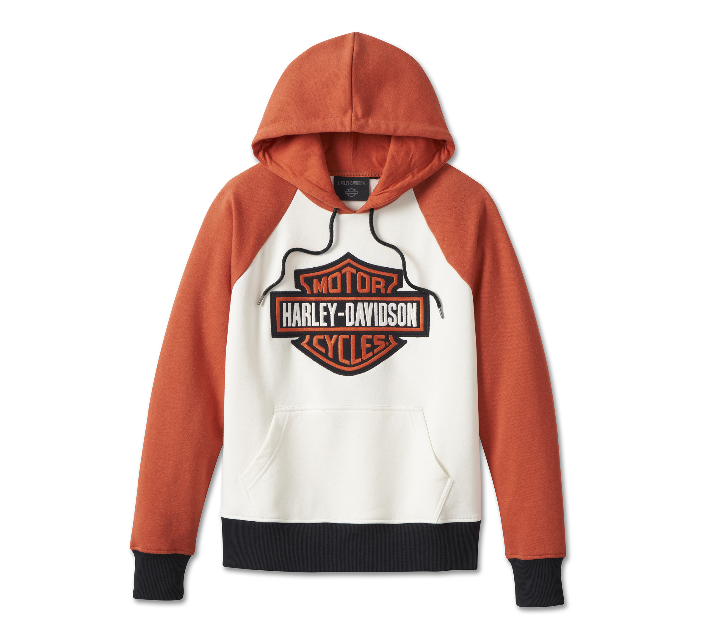 moord Verspreiding Serena Women's Custom Colorblock Bar & Shield Pullover Hoodie | Harley-Davidson USA