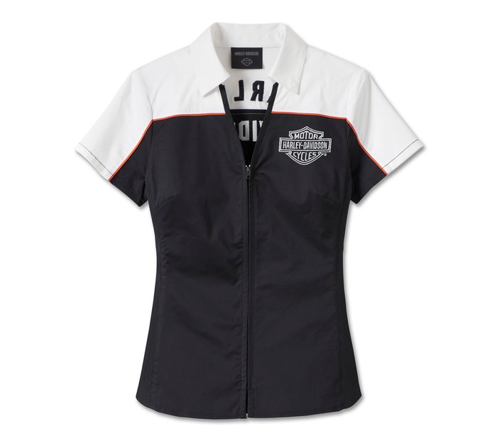Women's Elemental Zip Front Shirt | Harley-Davidson IE