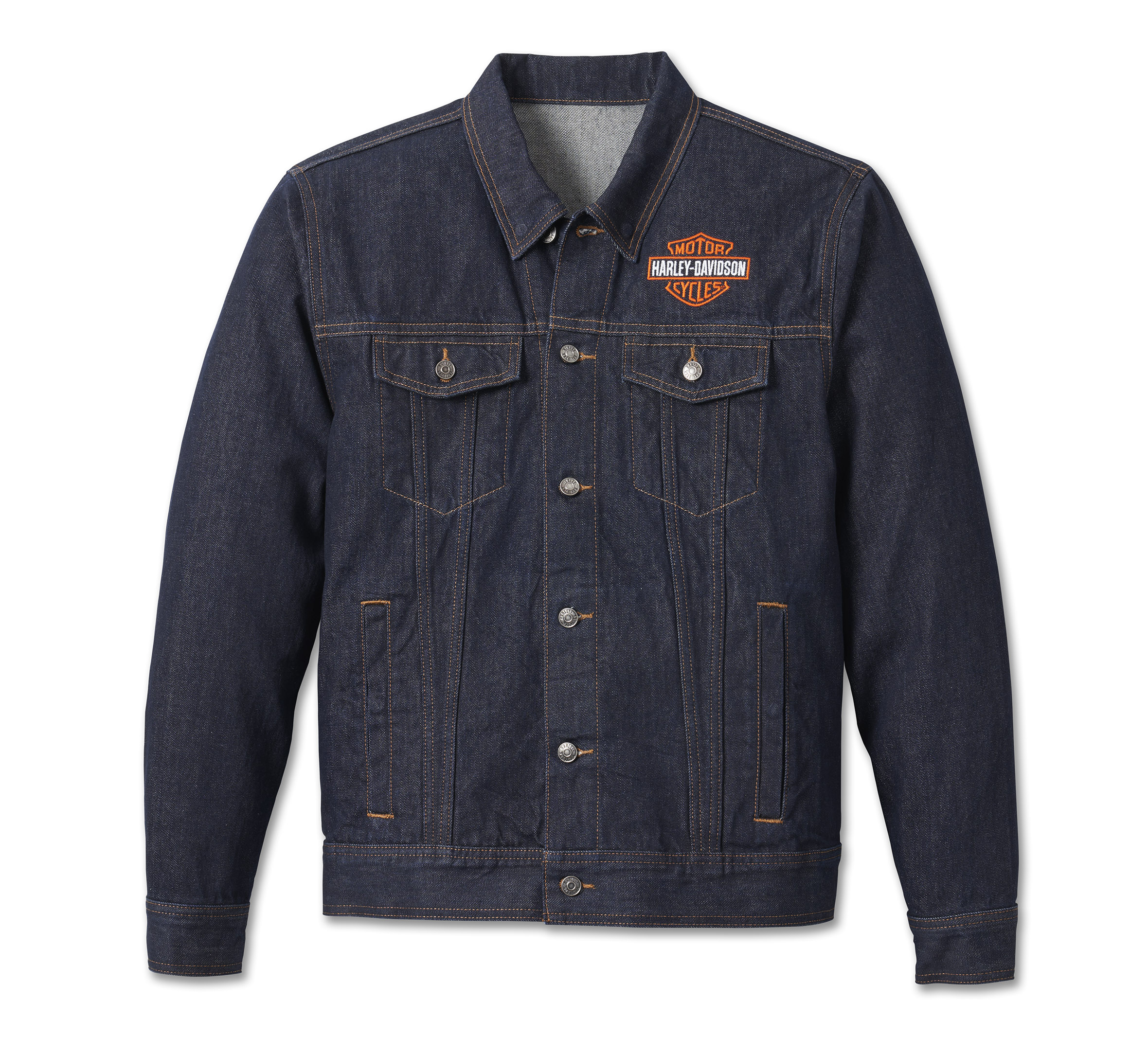 Men's Harley-Davidson Denim Jacket - Dark Indigo | Harley-Davidson USA