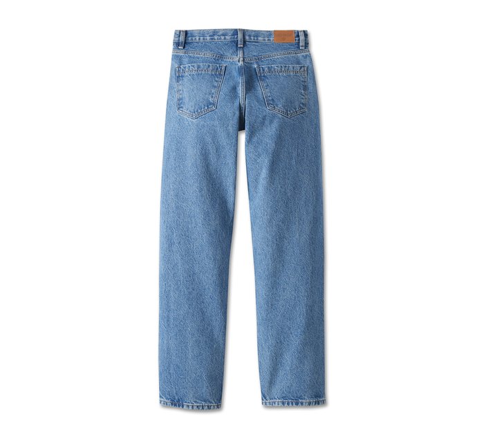J16 straight fit stretch cotton twill denim jeans
