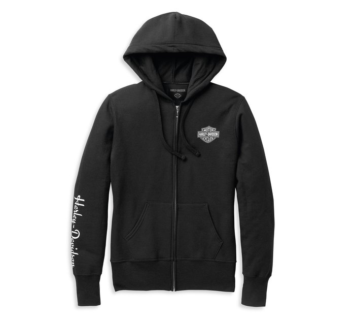 Women's Harley-Davidson(R) Wounded Warrior Project (R) Her In Every Hero Zip Hoodie 1