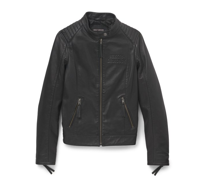 Women's Electric Leather Jacket 1