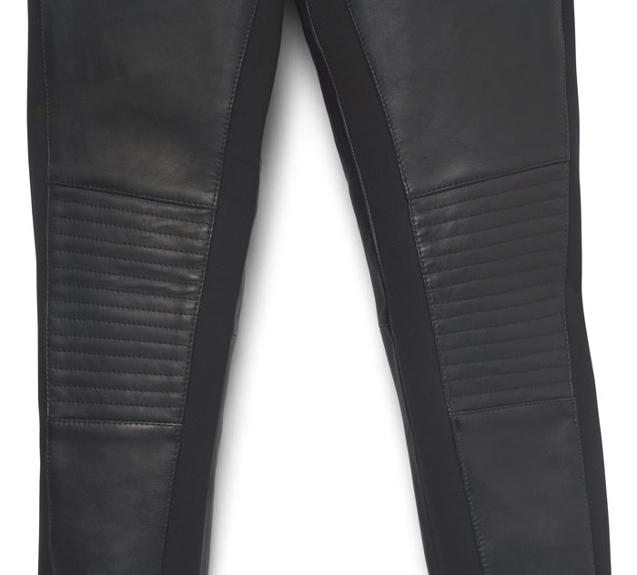 Women's Electric Leather Pants
