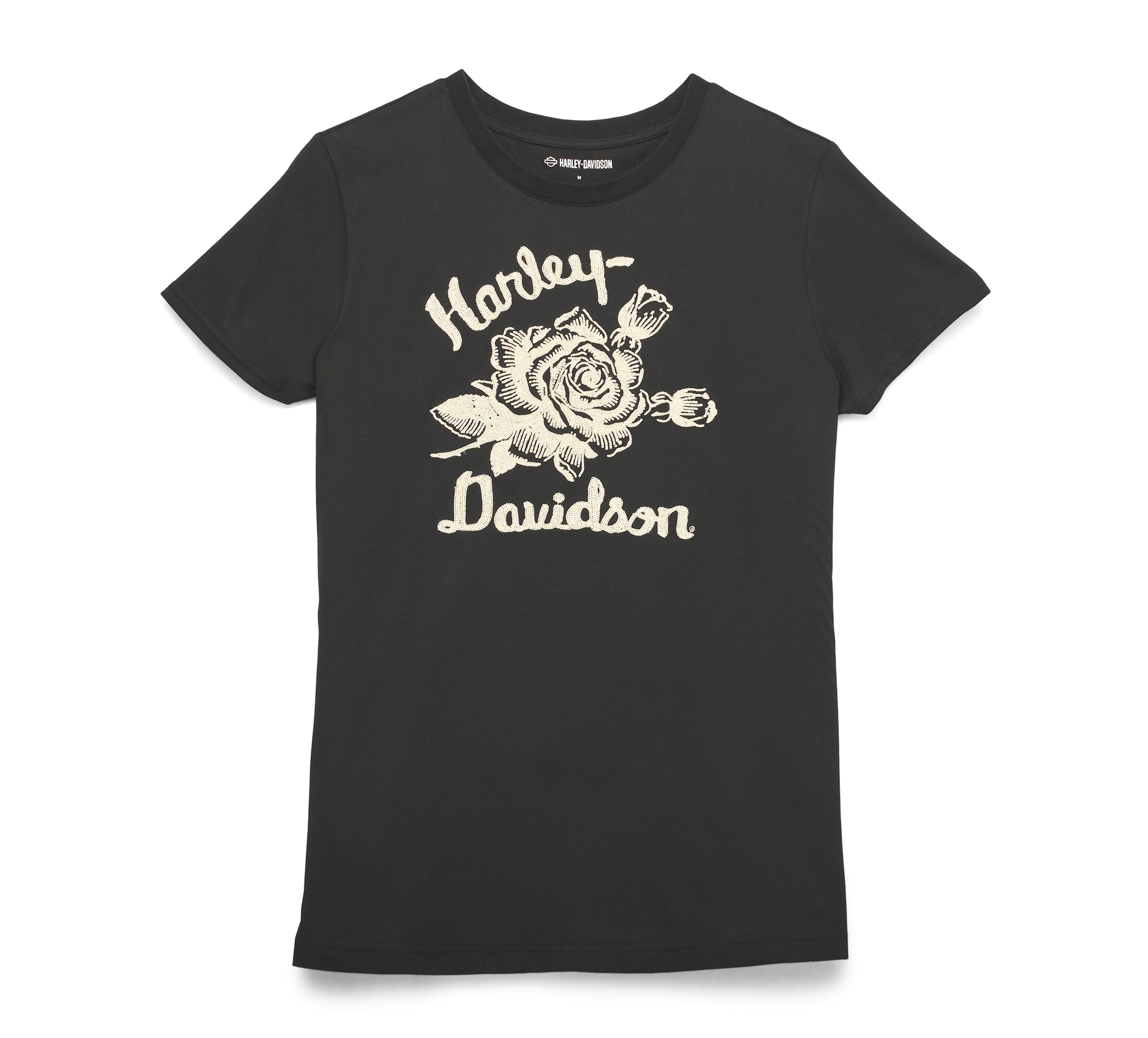 Women's Forever Roses Solid Tee | Harley-Davidson USA
