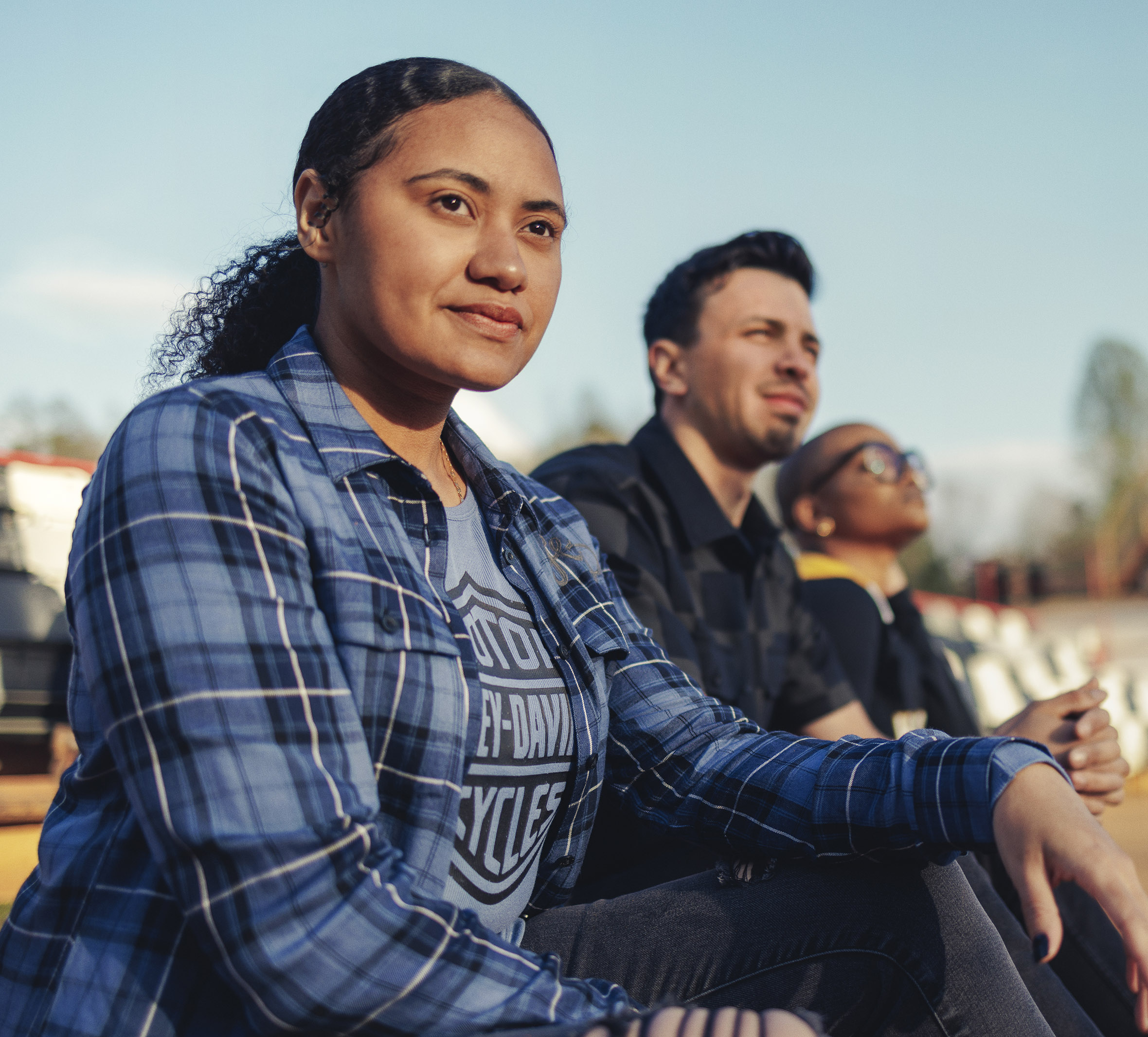 Women's Authentic Bar & Shield Knit Top