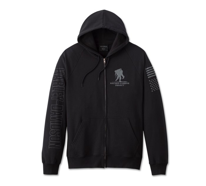 Wounded Warrior Project® Zip-Up Hoodie para hombre 1