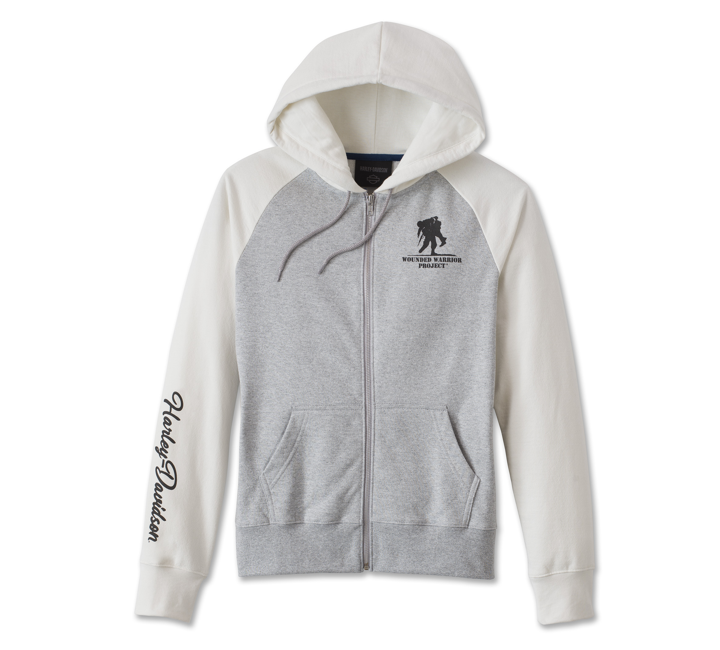 Women's Wounded Warrior Project Zip Front Hoodie - Colorblocked