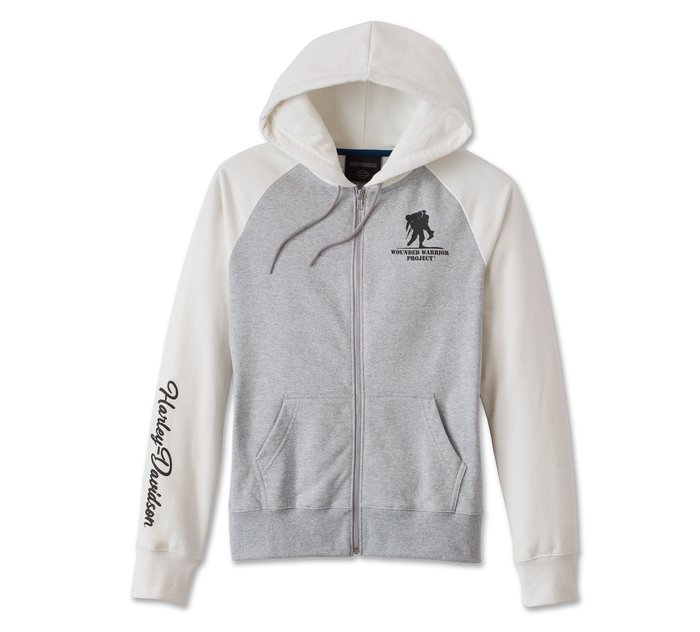 Wounded Warrior Project® Zip Front Hoodie para mujer 1