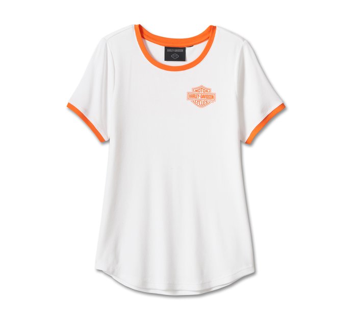 Screamin’ Eagle® Ringer T-Shirt für Damen 1