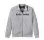 Men's Darting Zip-Up Sweatshirt - Medium Grey Heather