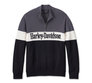 Men's Darting 1/4 Zip Sweater - Colorblocked -