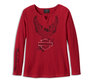 Women's Flying Eagle Long Sleeve Thermal Knit Top