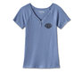 Women's Creed Club Rib-Knit Top - Colony Blue