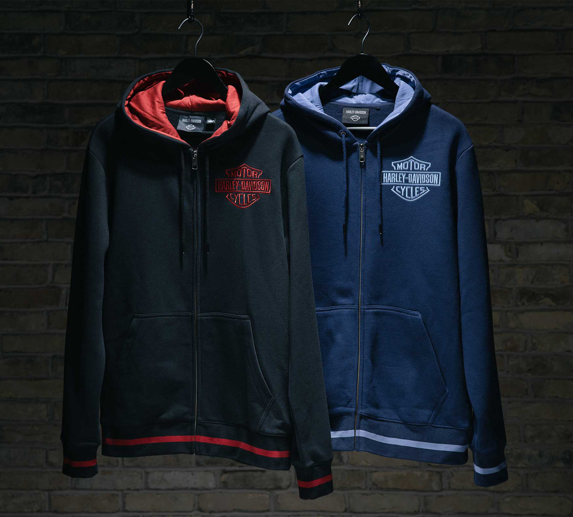 Men's Bar & Shield United Zip-Up Hoodie | Harley-Davidson KR