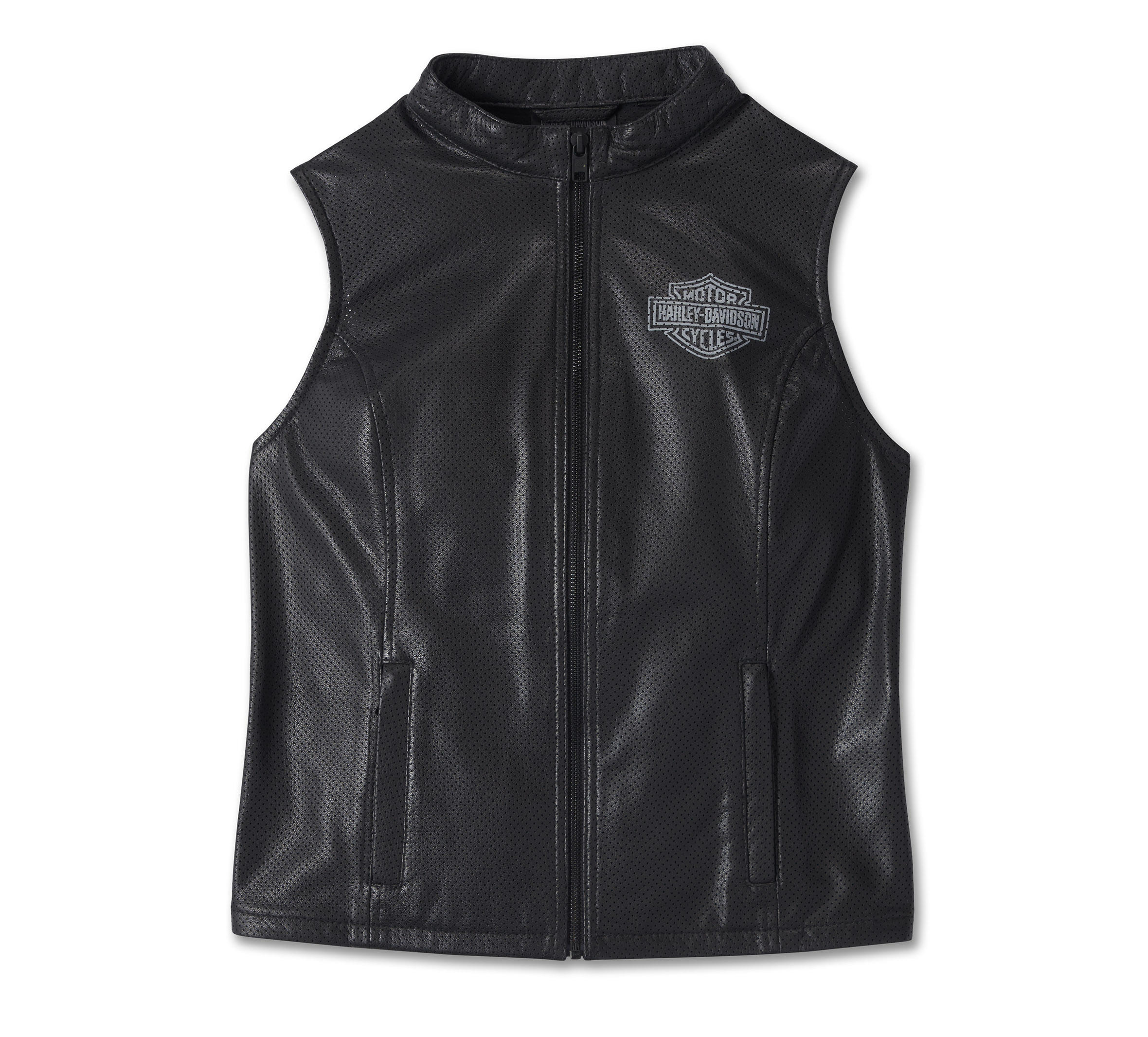 Women's Factory Perforated Leather Vest | Harley-Davidson USA