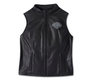 Women's Factory Perforated Leather Vest
