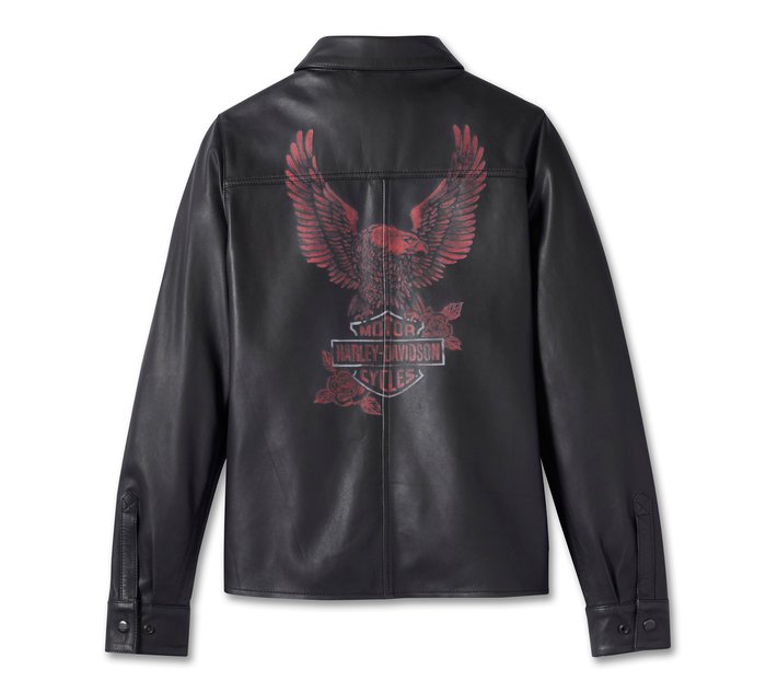 Women's Eagle Leather Shirt 2