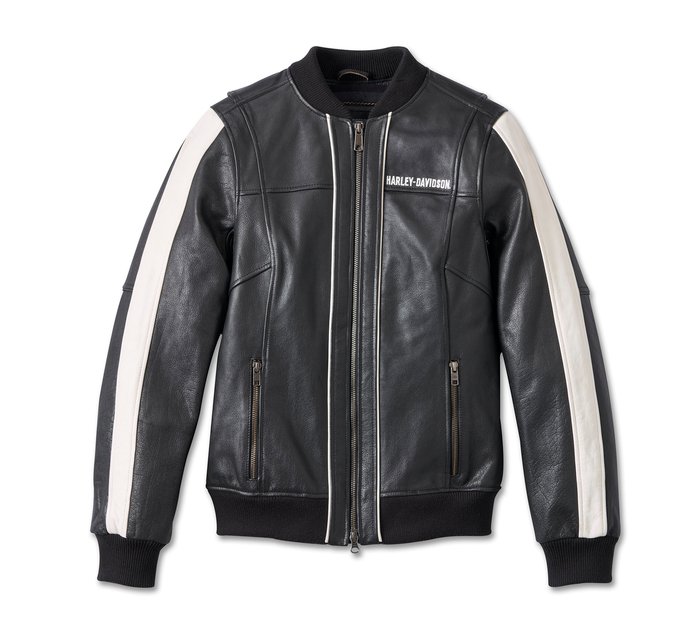 Women's Piper Bomber Leather Jacket 1