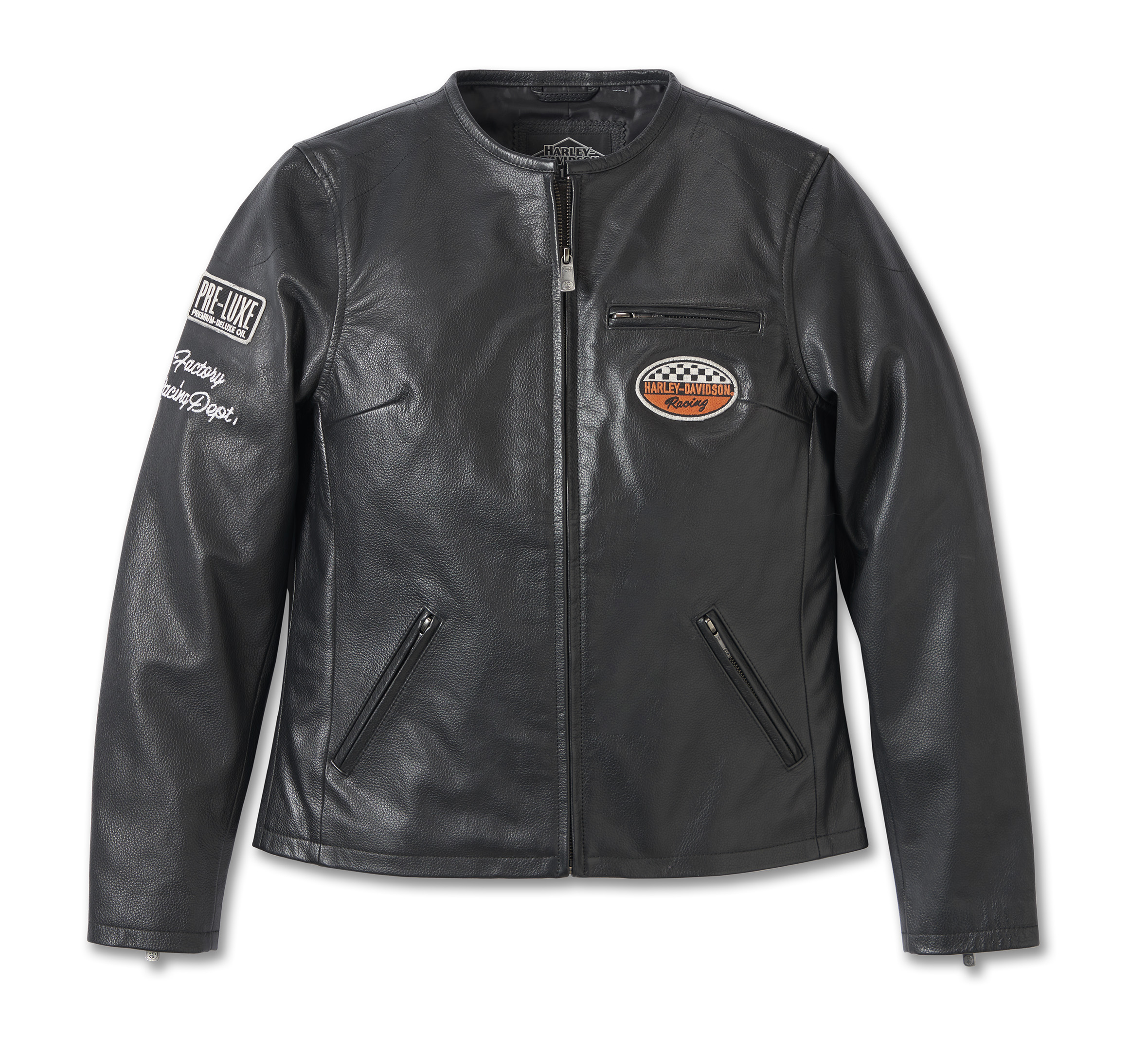 Shop Now: Women's White Leather Motorcycle Cafe Racer Jacket In Europe