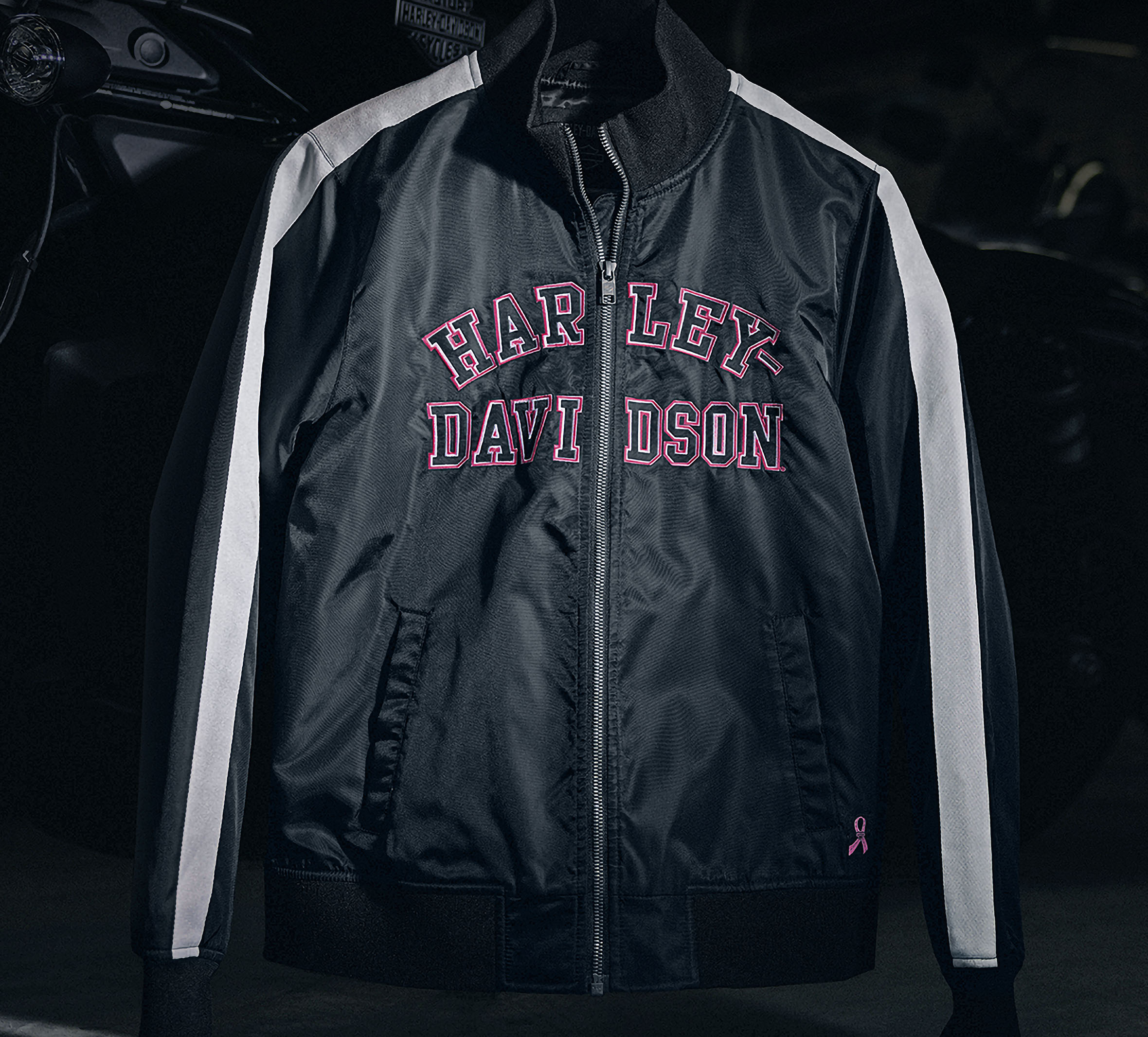 Women's Pink Label Bomber Jacket | Harley-Davidson USA