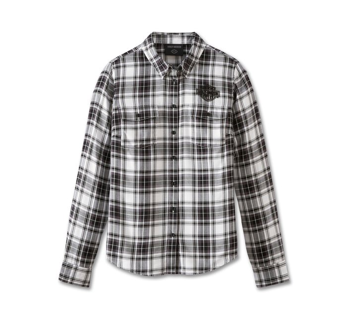 Classic Eagle Plaid Shirt voor vrouwen 1