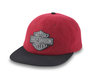 Bar & Shield Snapback Hat - Russet Brown