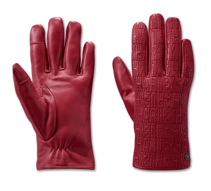 HD-MC Leather Glove voor vrouwen 1