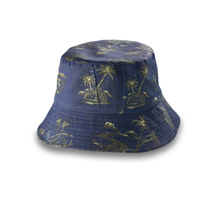 Reversible Bucket Hat - Queens of Waikiki