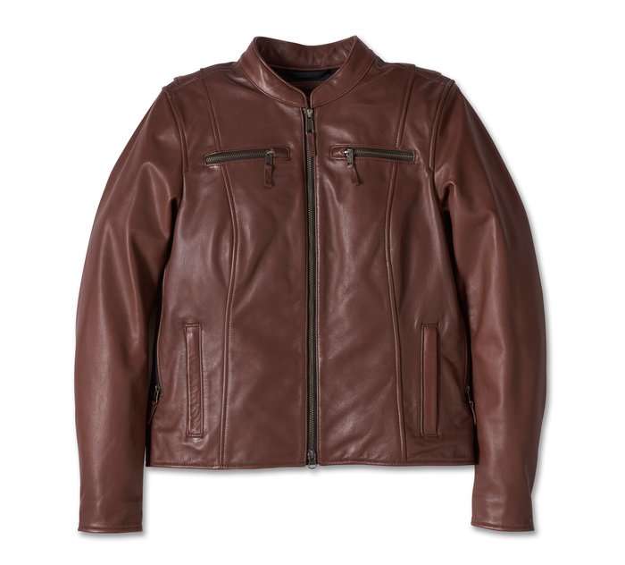 Women's Linden Leather Jacket 1