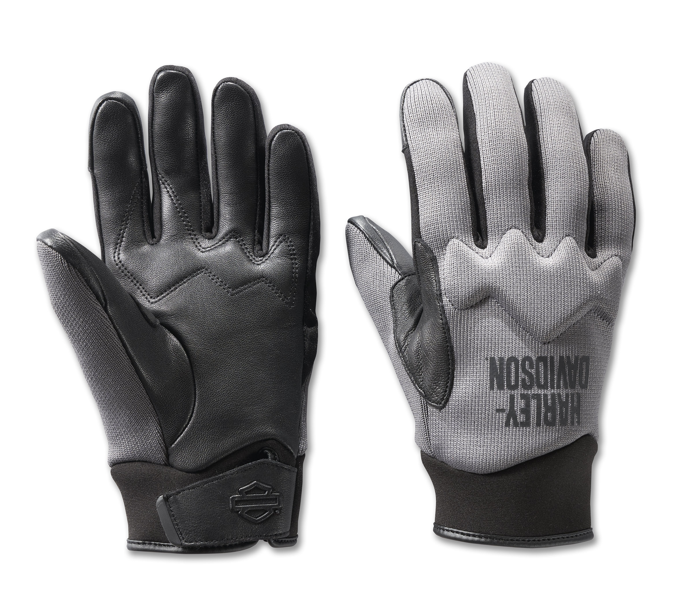 Men's Dyna Knit Mesh Gloves - Cool Grey | Harley-Davidson USA