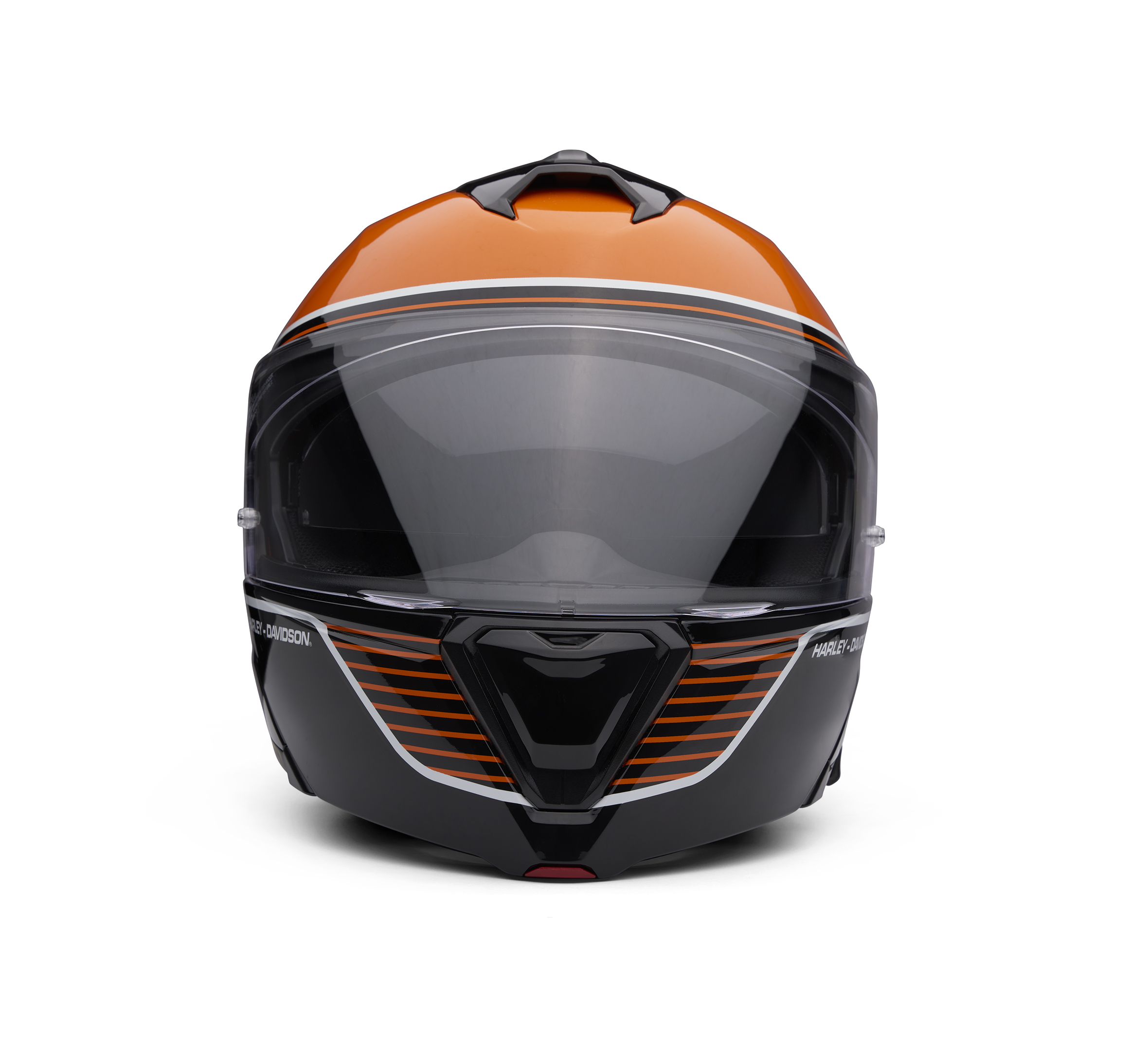 Capstone Sun Shield II H31 Modular Helmet - Negro y Naranja