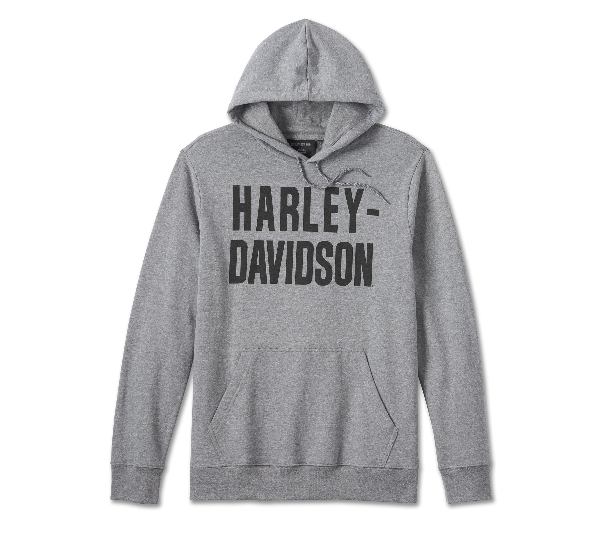 Men's Foundation Hoodie - Medium Heather Grey | Harley-Davidson USA