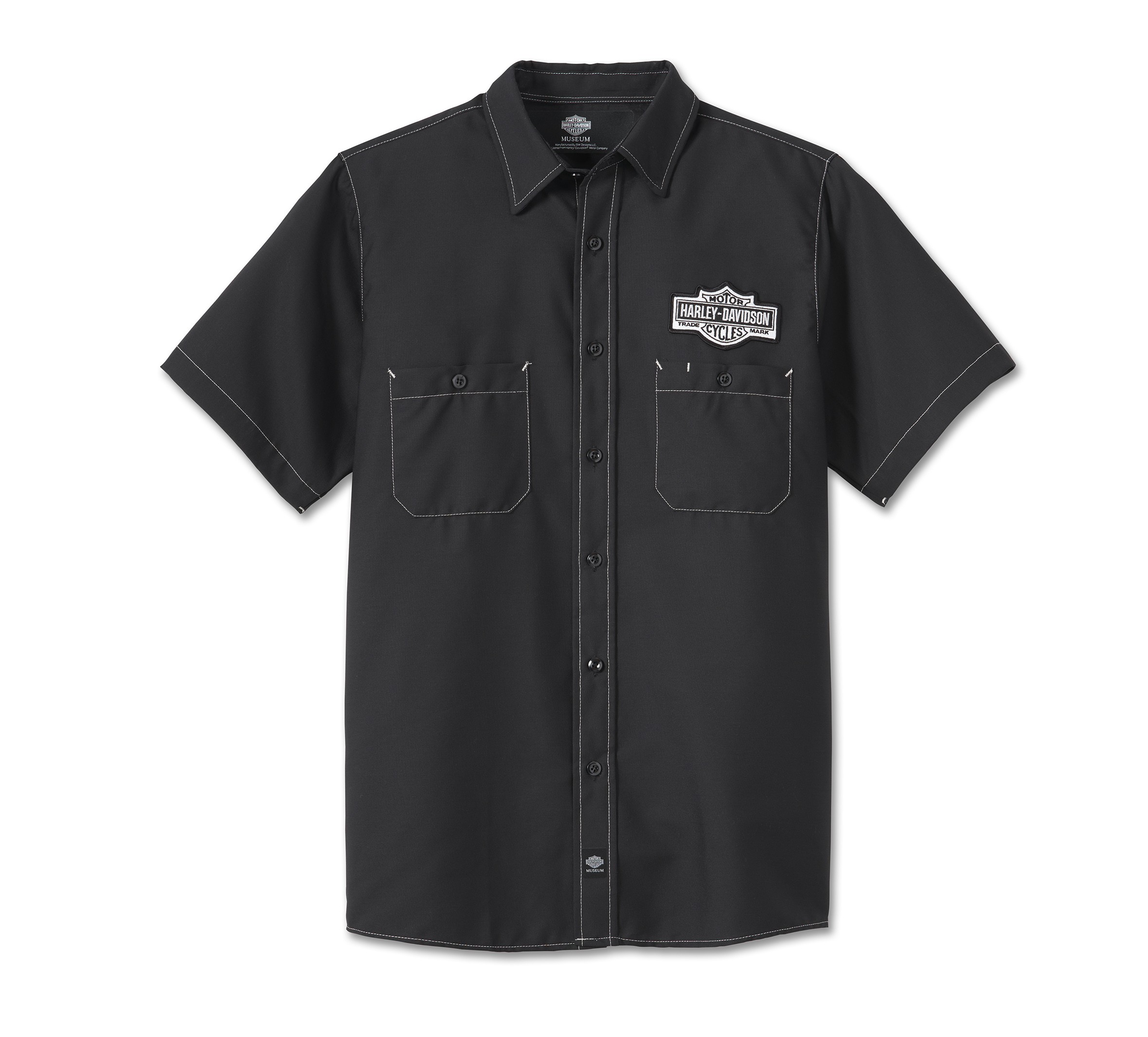 Men's Button Down #1 Contrast Stitch Mechanics Shirt | Harley-Davidson USA