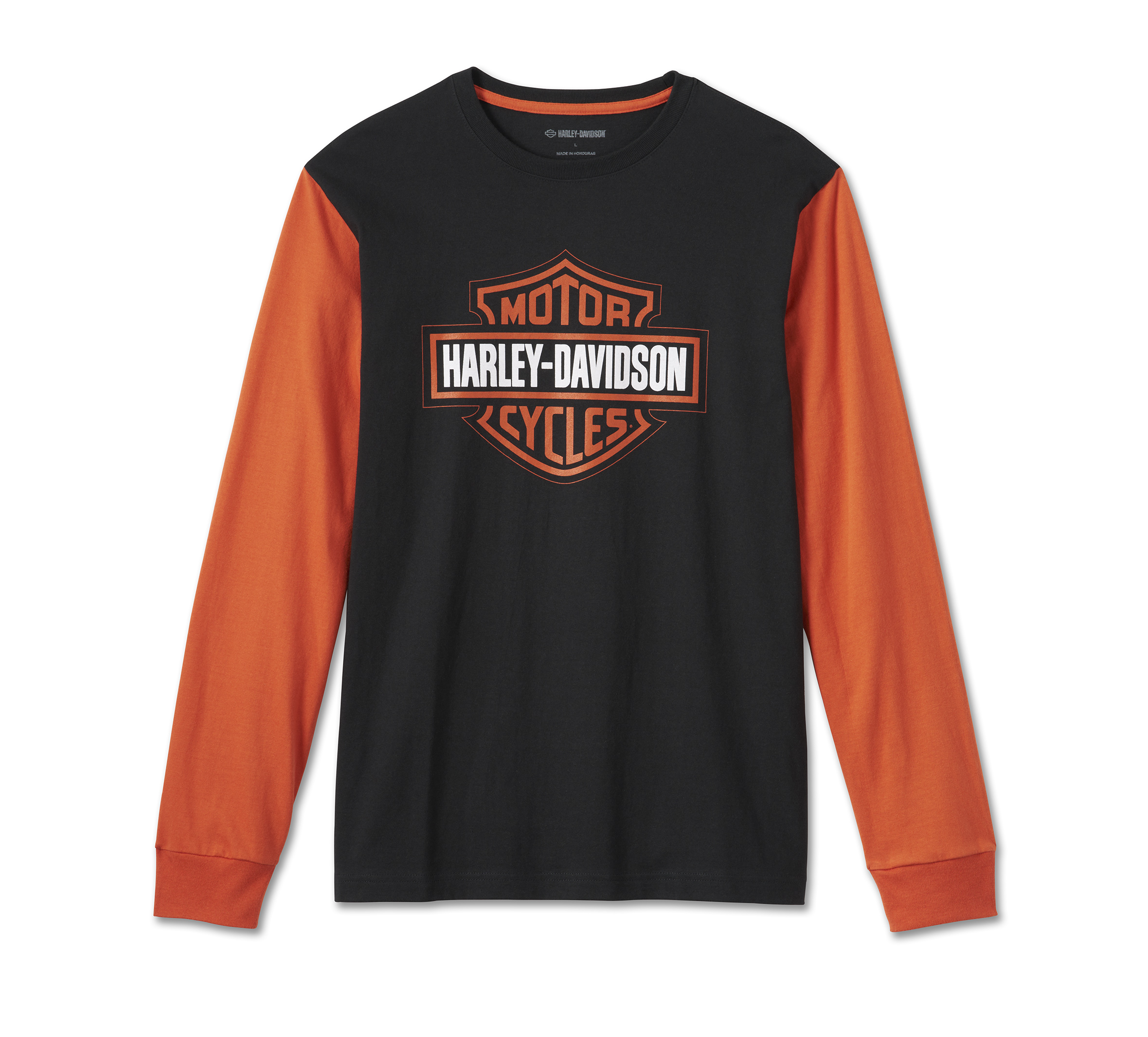 Men's Bar & Shield Long Sleeve Raglan