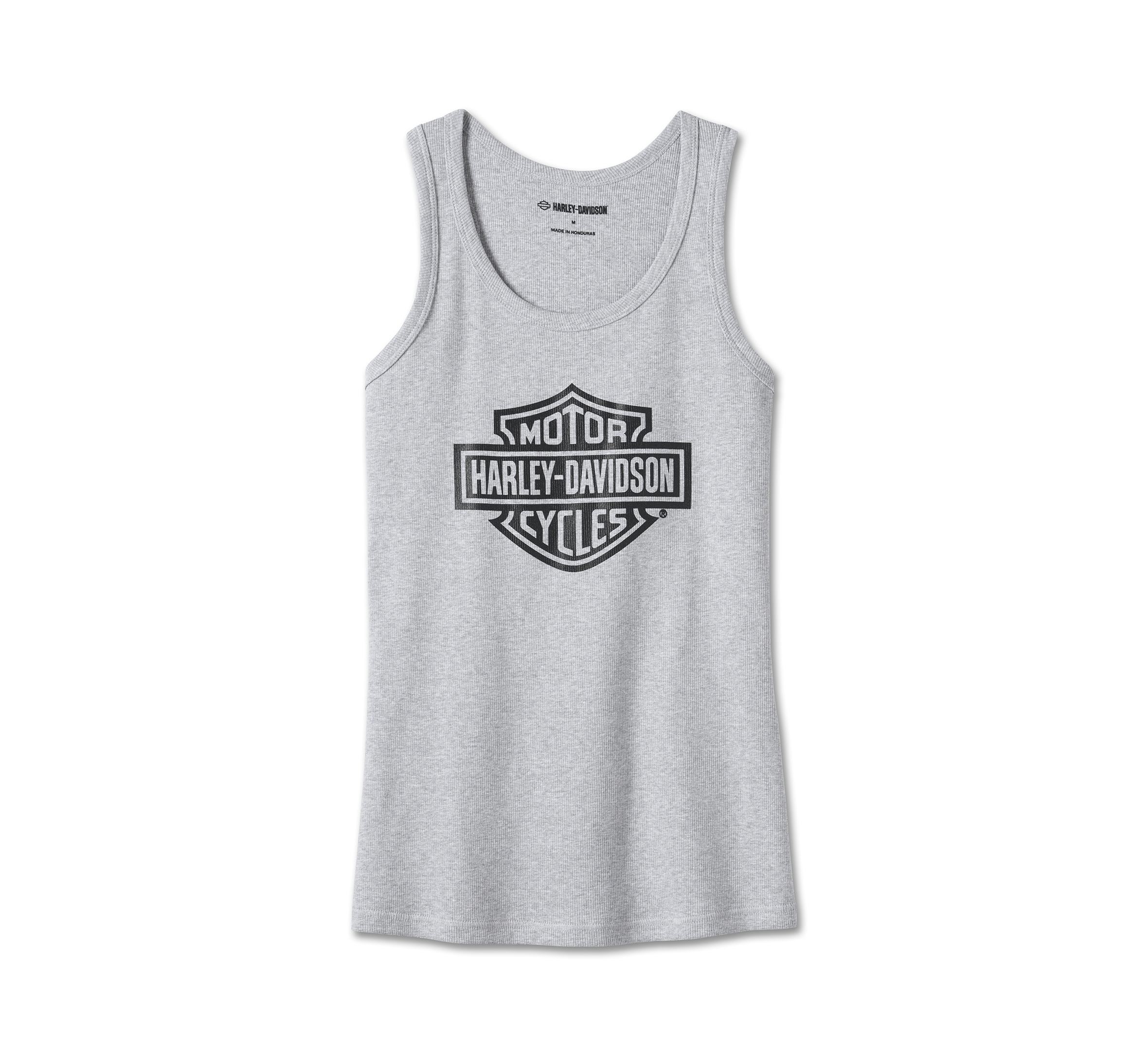 Women's Bar & Shield Tank - Light Grey Heather | Harley-Davidson USA