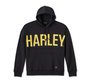 Men's Harley Burner Pullover Hoodie - Harley Black