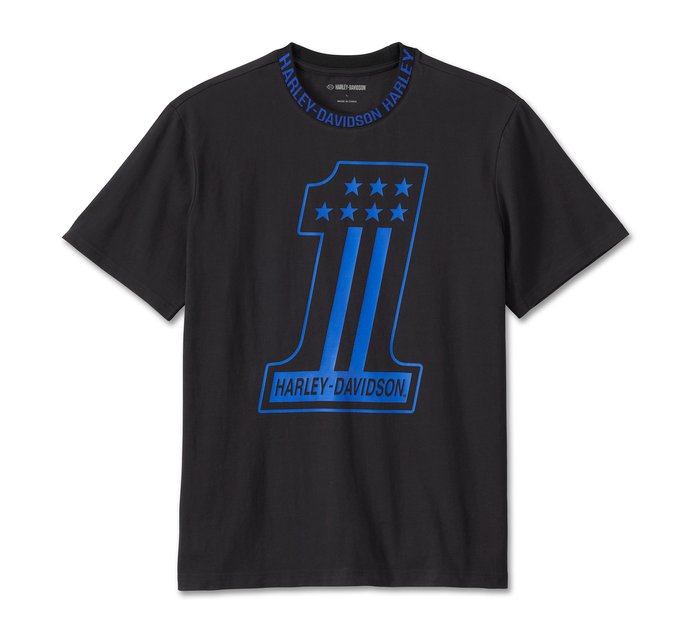 #1 Racing Short Sleeve T-Shirt für Herren 1