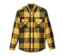 Men's Essence Shirt - yellow plaid