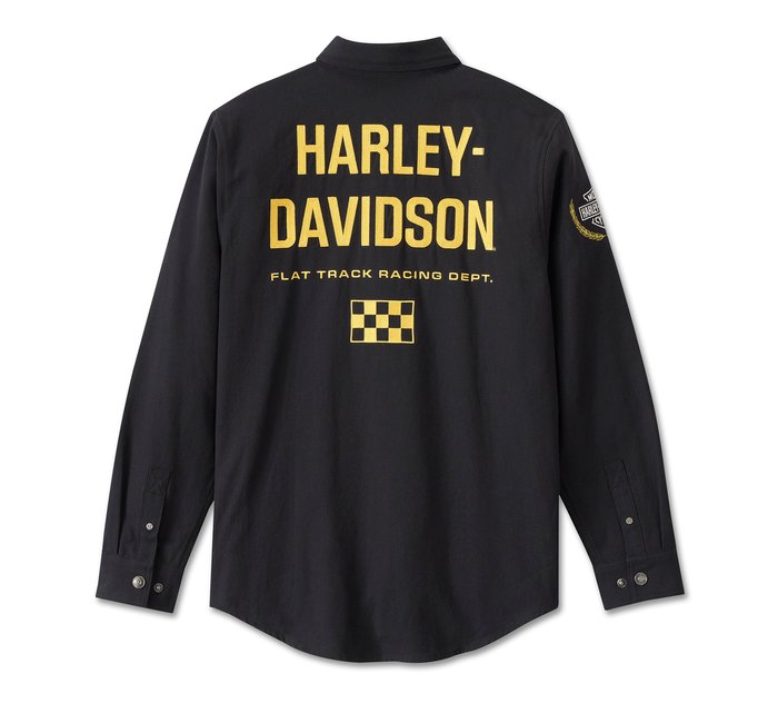 Harley-Davidson Men's Fairing Long Sleeve Shirt | Harley Black | Size: Large