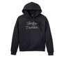 Women's Studded Out Pull Over Hoodie - Harley