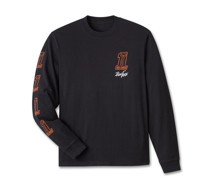 Willie G Sketchy #1 Long Sleeve Tee para hombre 1