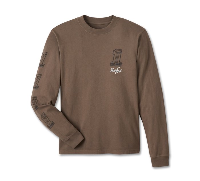 Willie G Sketchy #1 Long Sleeve Tee para hombre 1