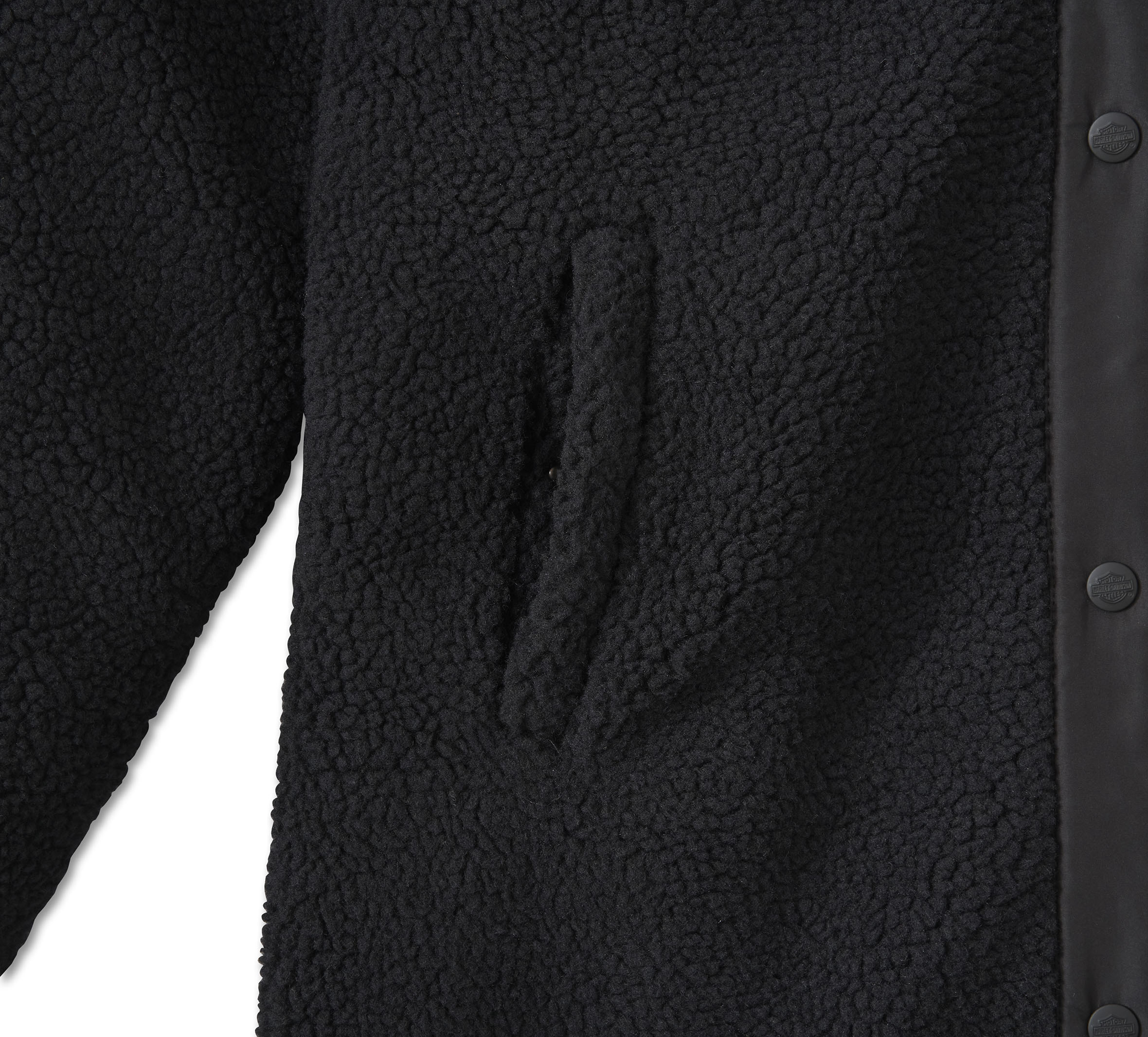 Cappotto Sherpa trapuntato reversibile