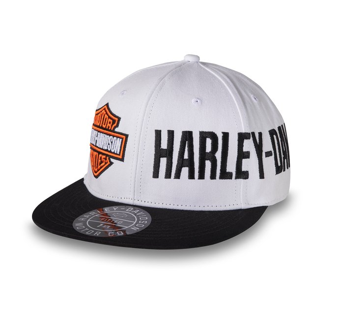 Harley-Davidson Highside Fitted Cap | Bright White | Size: Small