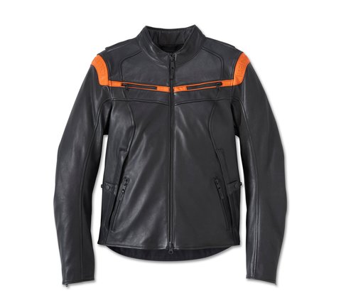 Harley Davidson Women STARWOOD Leather Jacket XS 97022-15VW Black